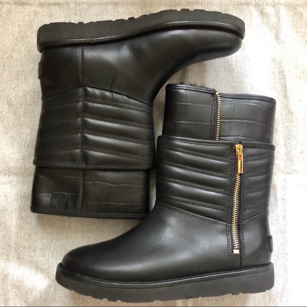 UGG Aviva Genuine Shearling Lined Boot